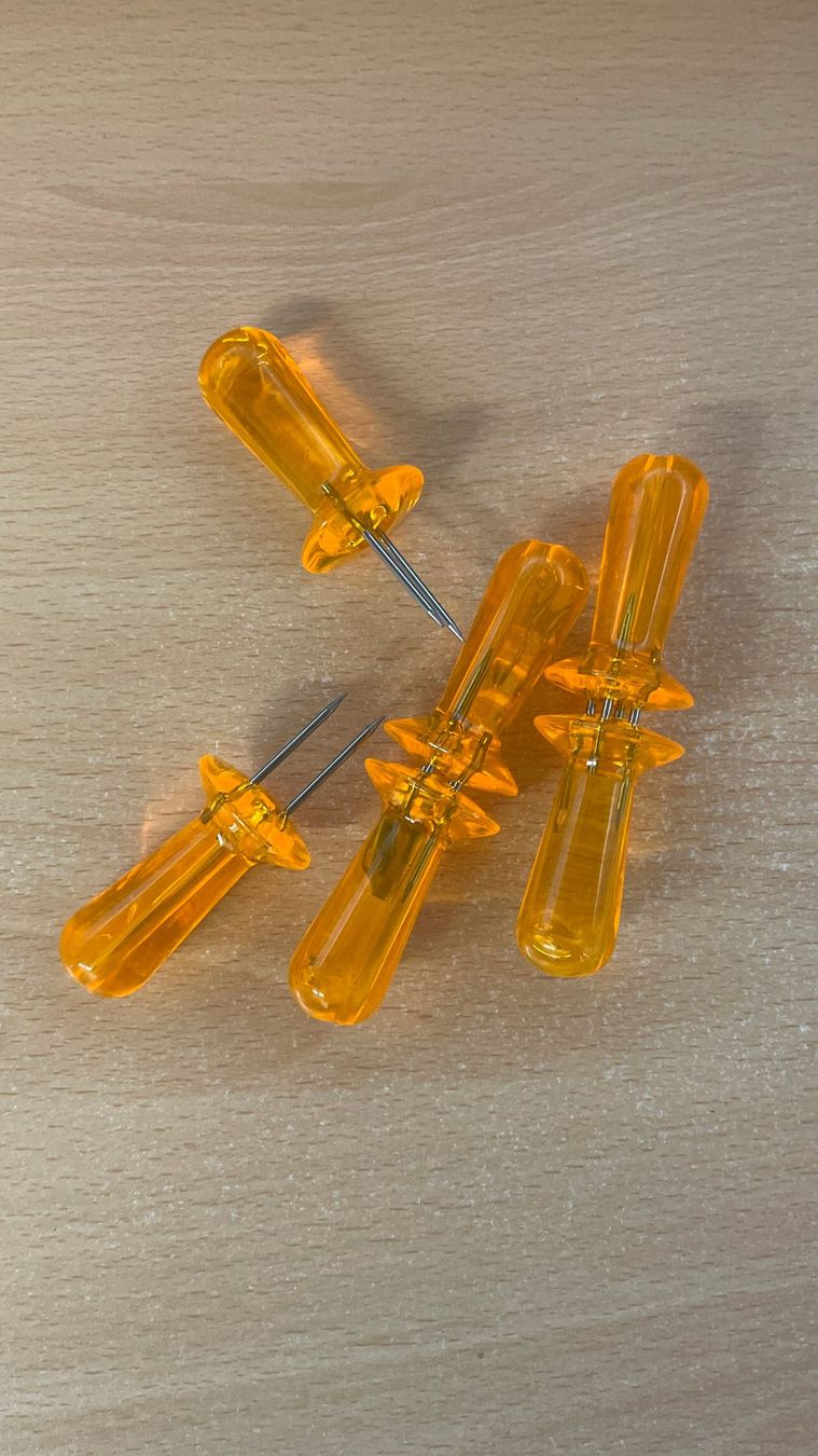Tutte le decorazioni: Maiskolbenhalter Maiskolben Halter hellorange/transparent 6x – Nuovo (secondo la descrizione) da Glattfelden venduto da cybermaxx