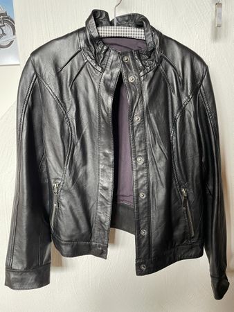 Lederjacke