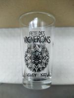 Lot de 6 verres à vin blanc de la fête des vignerons 1977