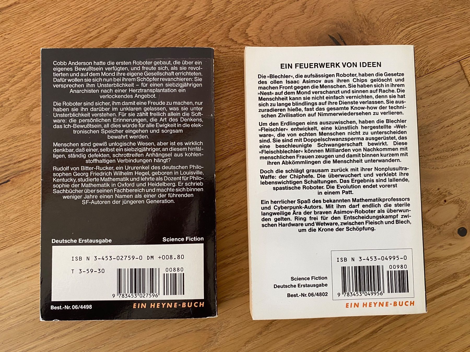 Bücher: Software und Hardware - Rudy Rucker – Gebraucht aus Riniken von ste_g7xw 1