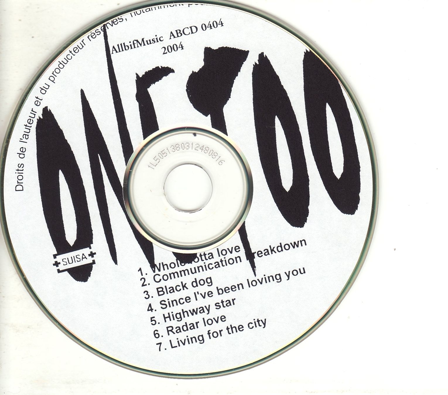 CD: One Too  One Too – Nuovo (secondo la descrizione) da Boussens venduto da catfood01 3