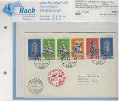 timbre enveloppe B3 B4 B6 B7 Vol postaux spéciaux