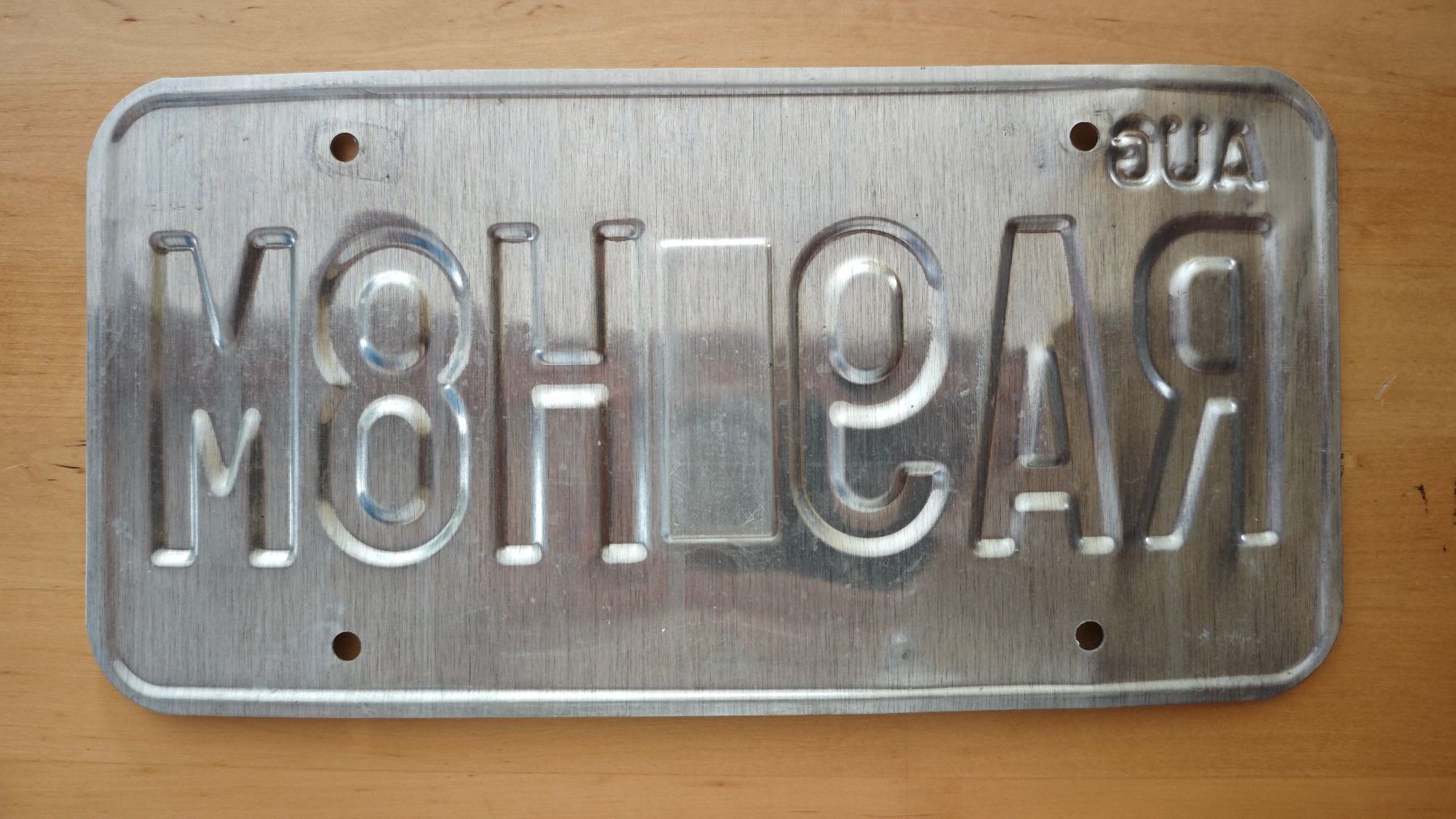 Insegne: US Licence plate Missouri State – Usato da YVERDON-LES-BAINS venduto da CYBERSALE 1