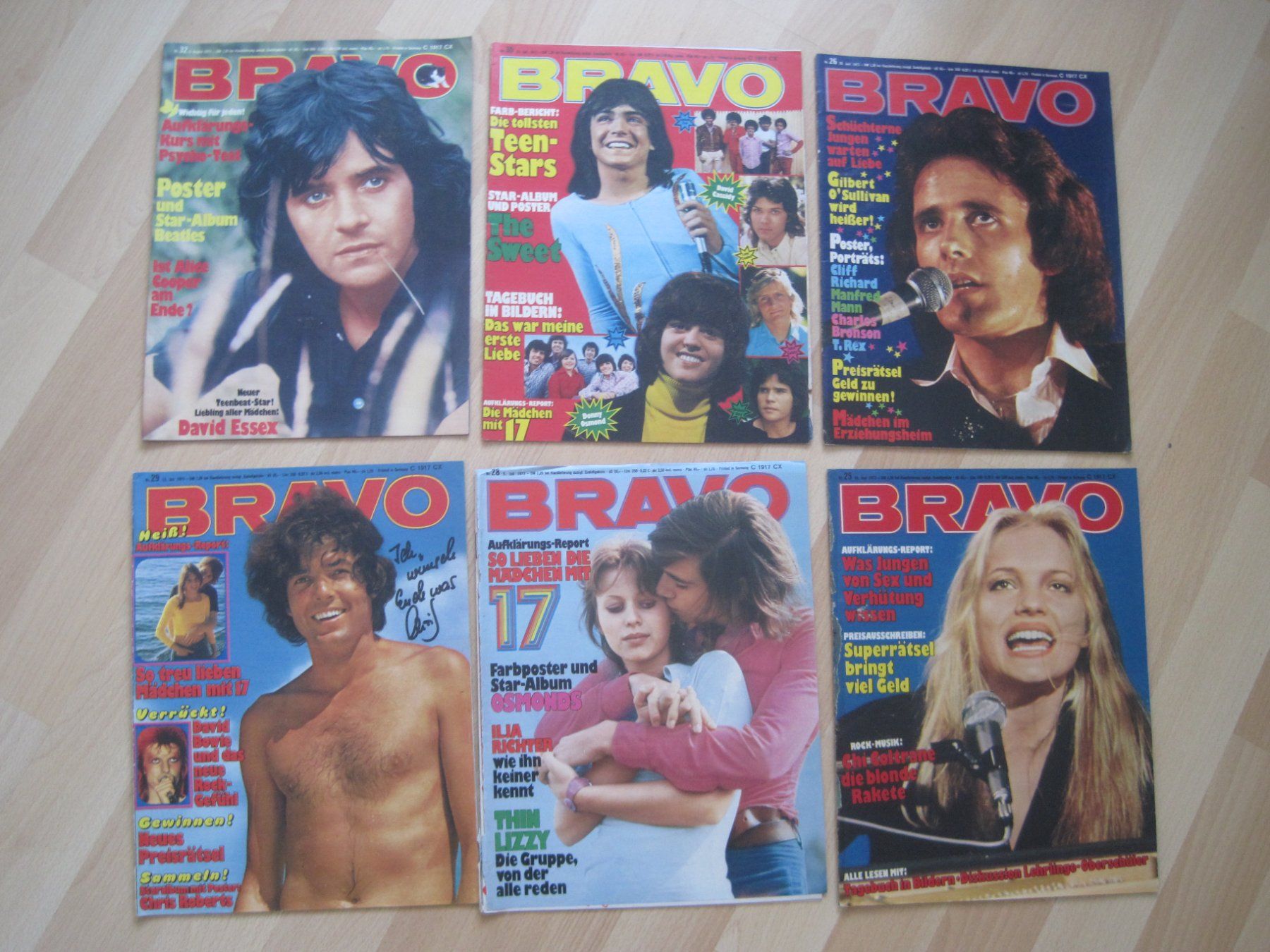 Riviste & Magazine: Bravo  1973 LOT 6 Magazine – Usato da Gossau SG venduto da Noryflory
