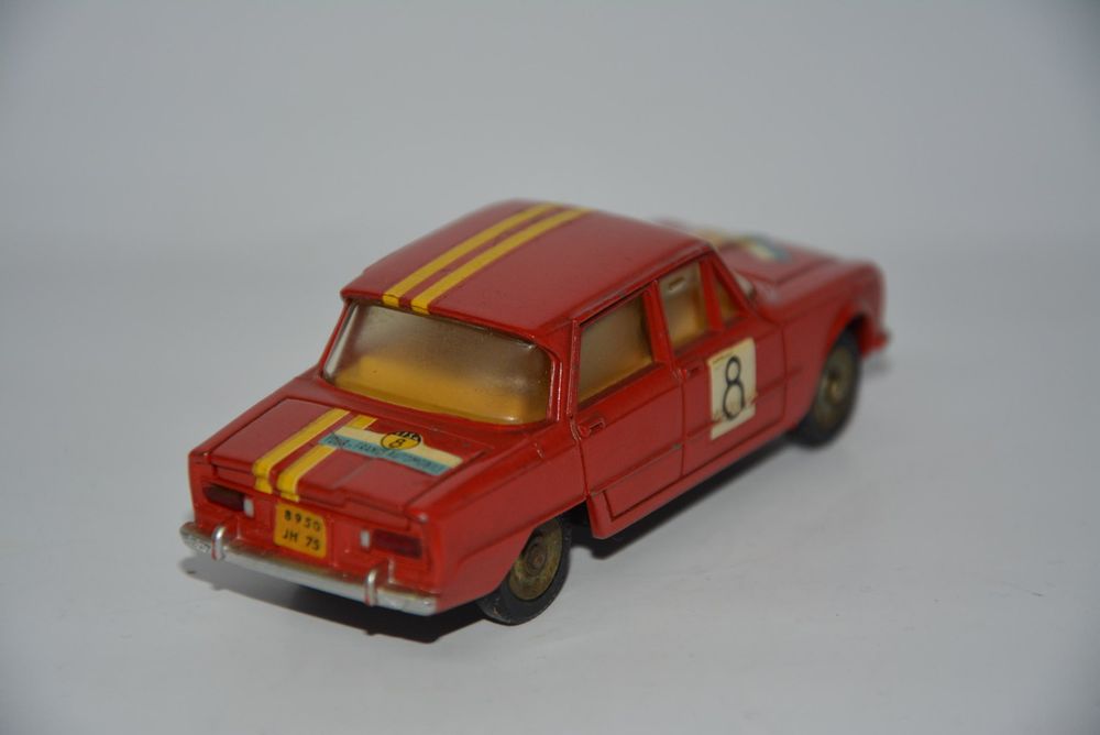 Alfa Romeo Giulia 1600 TI Dinky Toys Atlas 1/43 – Miniature Verte En Boîte