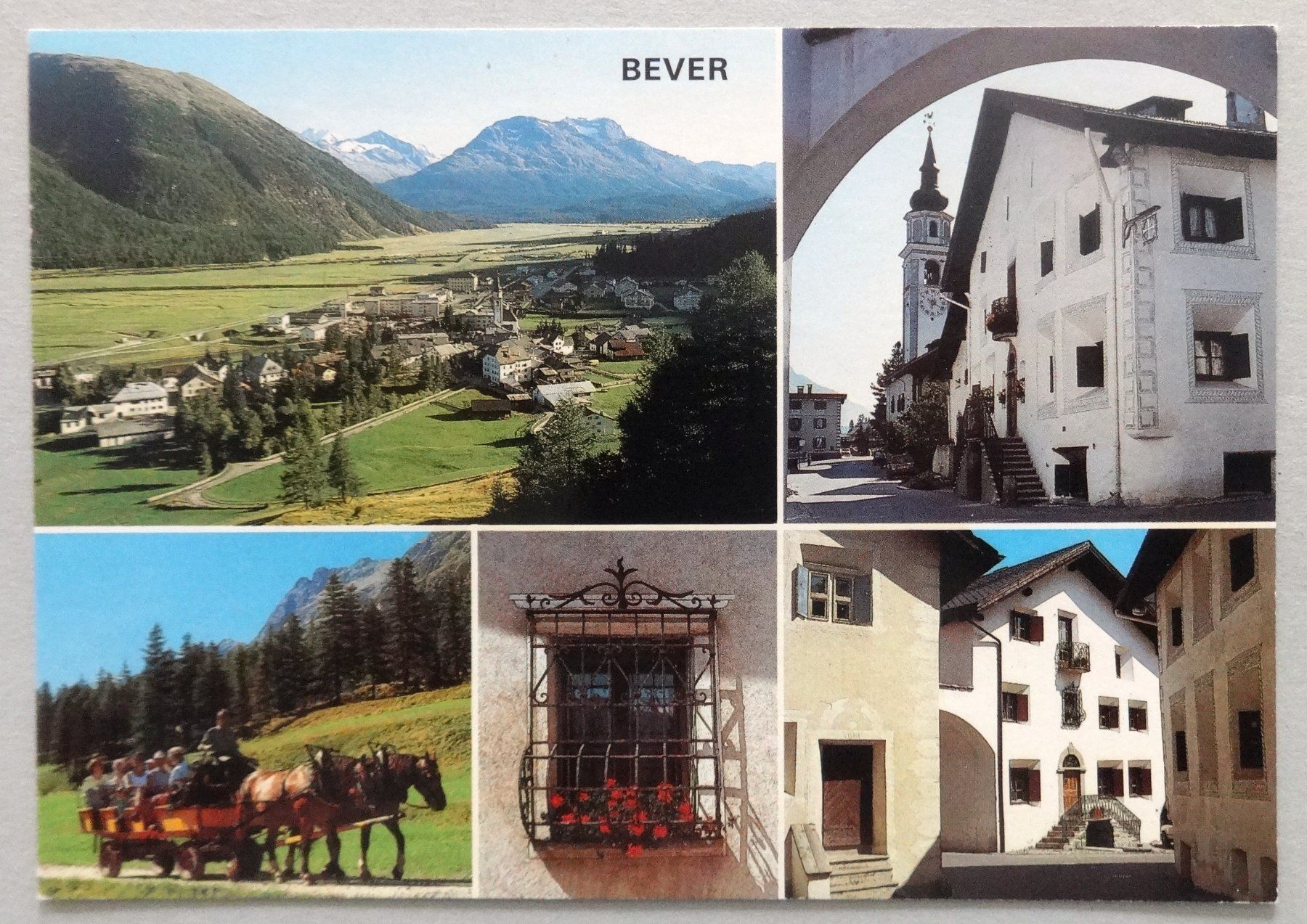 Cartes postales: Bever, 1708 m ü.M. – D'occasion à Fétigny par Billy2miny