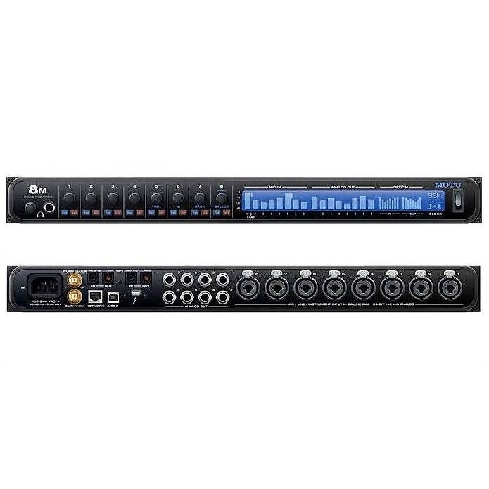 Attrezzatura per studi di registrazione: Interface audio pro MOTU 8M AVB  studio / live – Usato da Montpreveyres venduto da top_gun5025