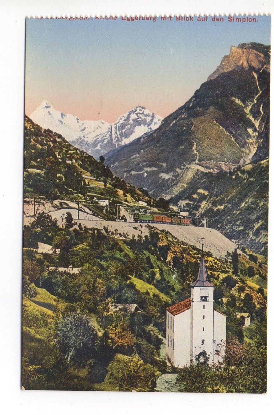 Cartes postales: BERN-LÖTSCHBERG-SIMPLON-BAHN – Neuf (Voir description) à Jona par philajona