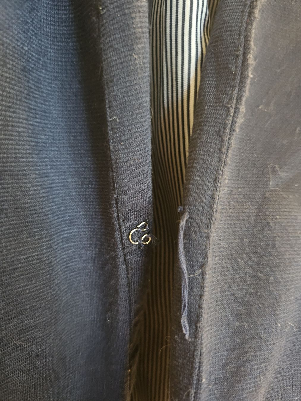 Jacken: Blazer Chicorée bleu marine taille M  – Gebraucht aus Genève von chichiii 2