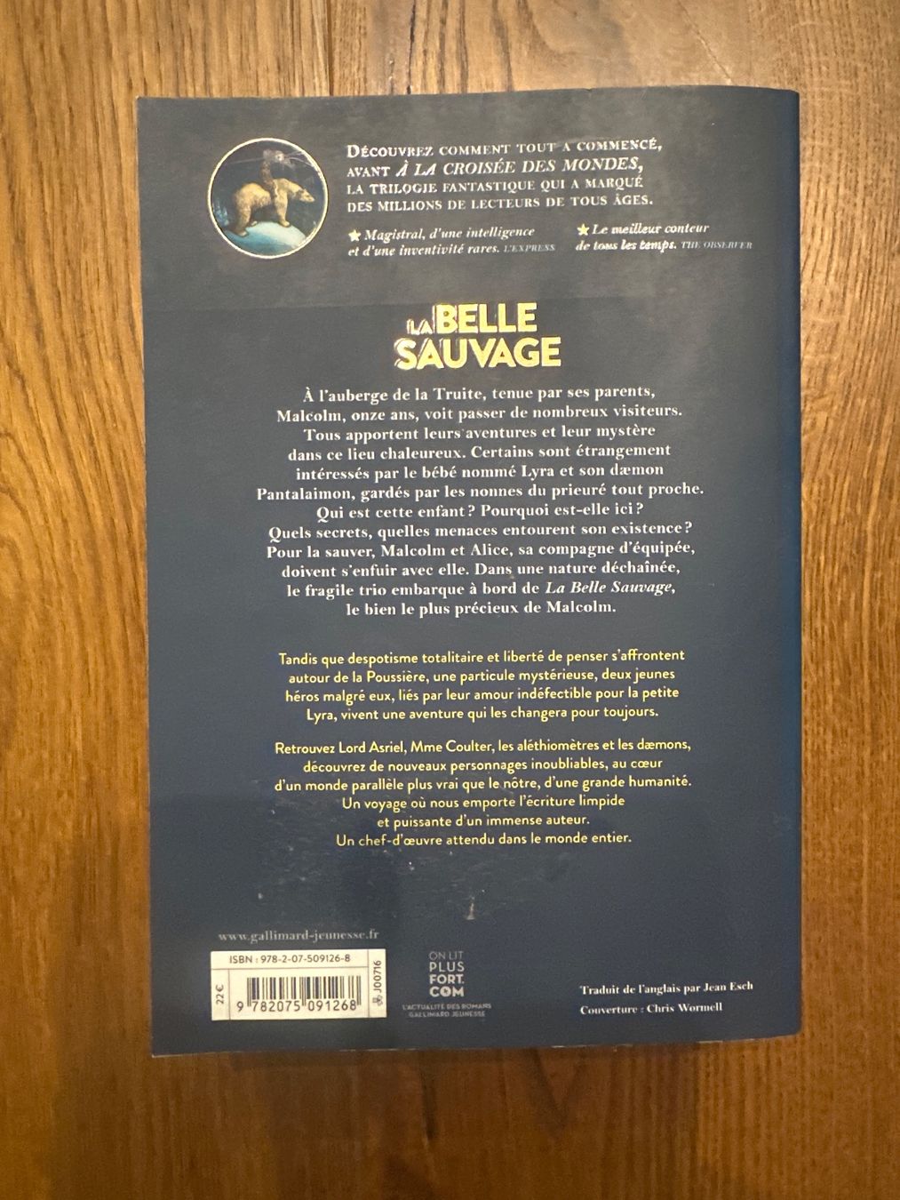 Livres: LA BELLE SAUVAGE – D'occasion à St-Légier-Chiésaz par EvaVDRiviera 1