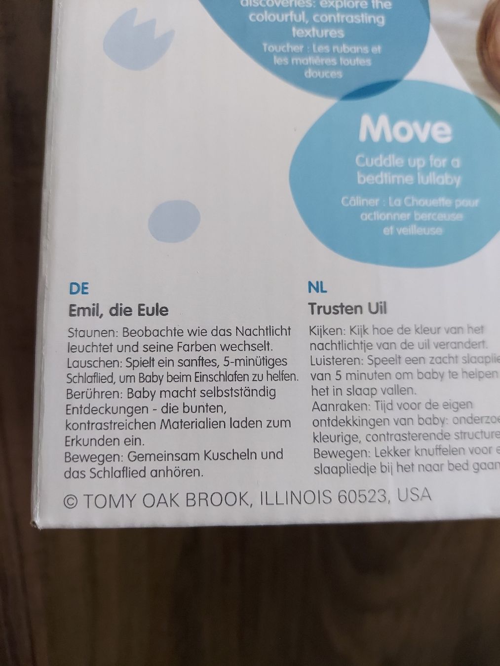 Giocattoli: Lamaze Emil, die Eule - Einschlafhilfe mit Melodie NEU – Nuovo e nell'imballaggio originale da Altishofen venduto da tammy05 8