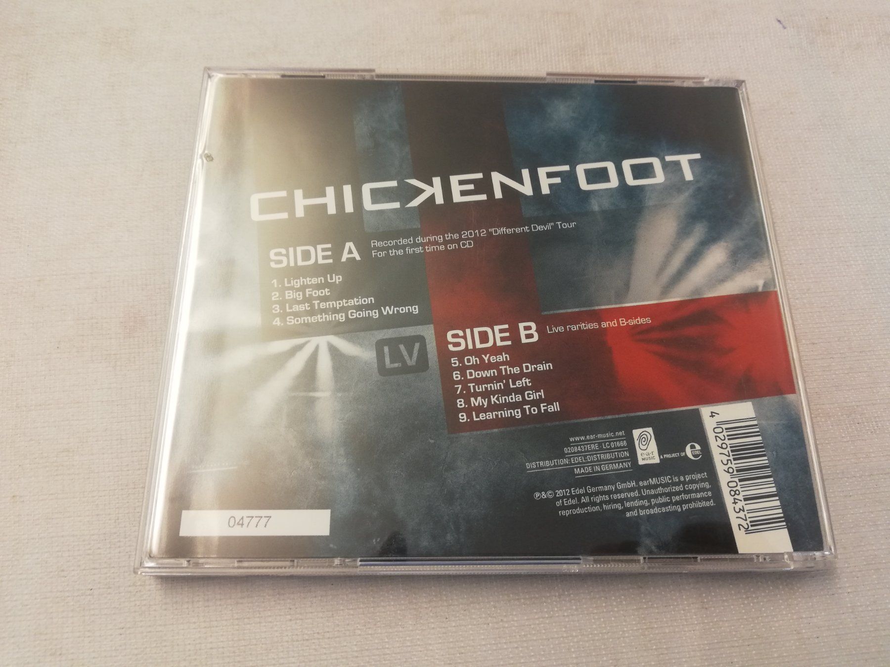 CDs: CHICKENFOOT - LV – D'occasion à Bern par Vinylsound.ch 1