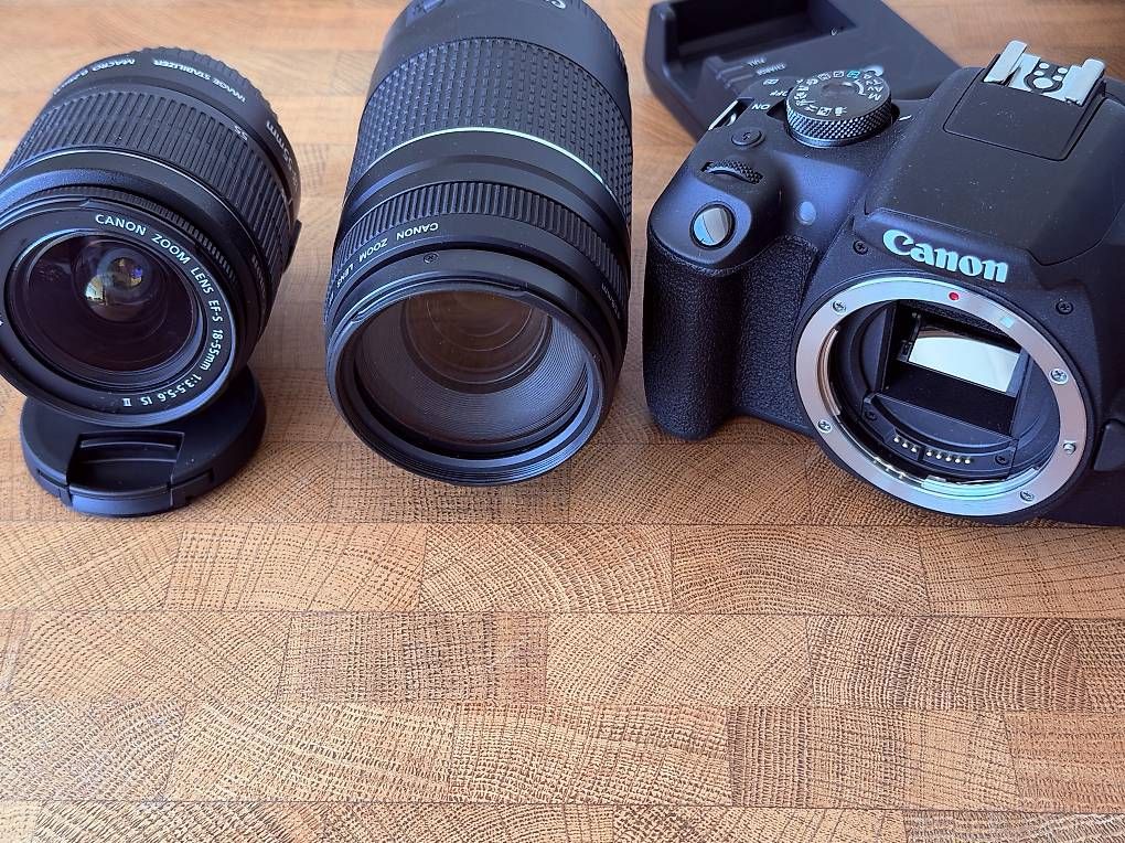 Canon Fotocamera: Canon EOS 2000D camera with two Lens – Usato da Neuchatel venduto da Pancrazi 1