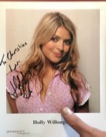 Holly Willoughby 1981- Autogramm signiert Foto 20x25cm