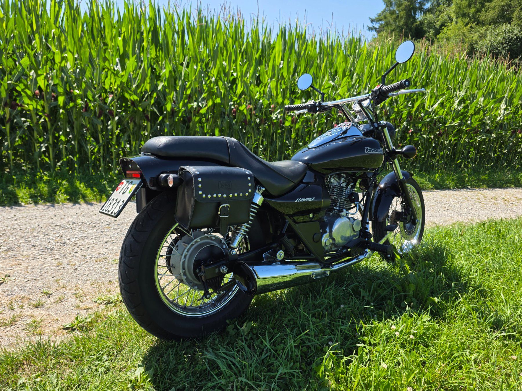 Kawasaki Chopper: Kawasaki Eliminator BN125A – Gebraucht aus Wängi von Uevi 2