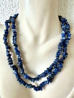HANDGEFERTIGTE SODALITH LONG KETTE - 90 CM LANG