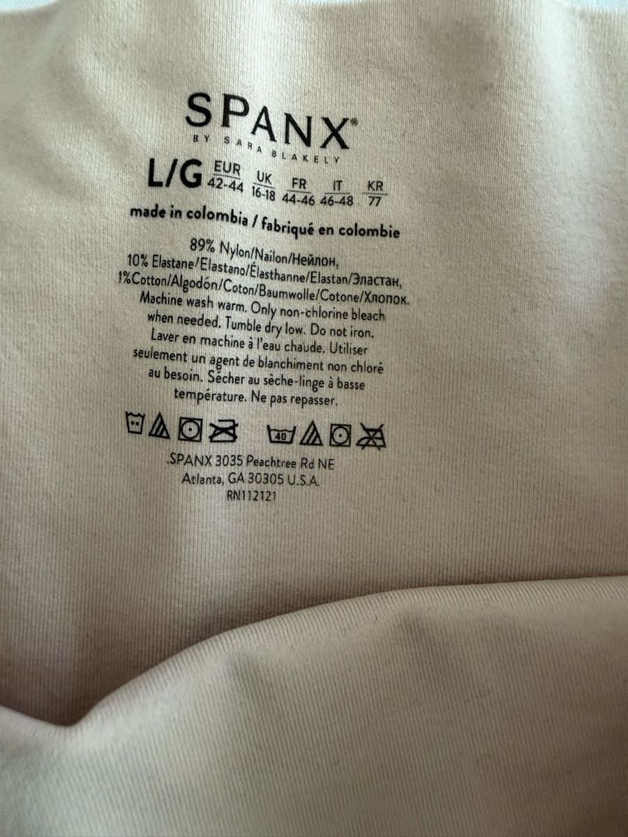 Spanx Sonstige Unterwäsche: SPaNX High-Waisted Shaping Thong G-String L/G Nude Nuance  – Neu und originalverpackt aus Au ZH von FMRF 2
