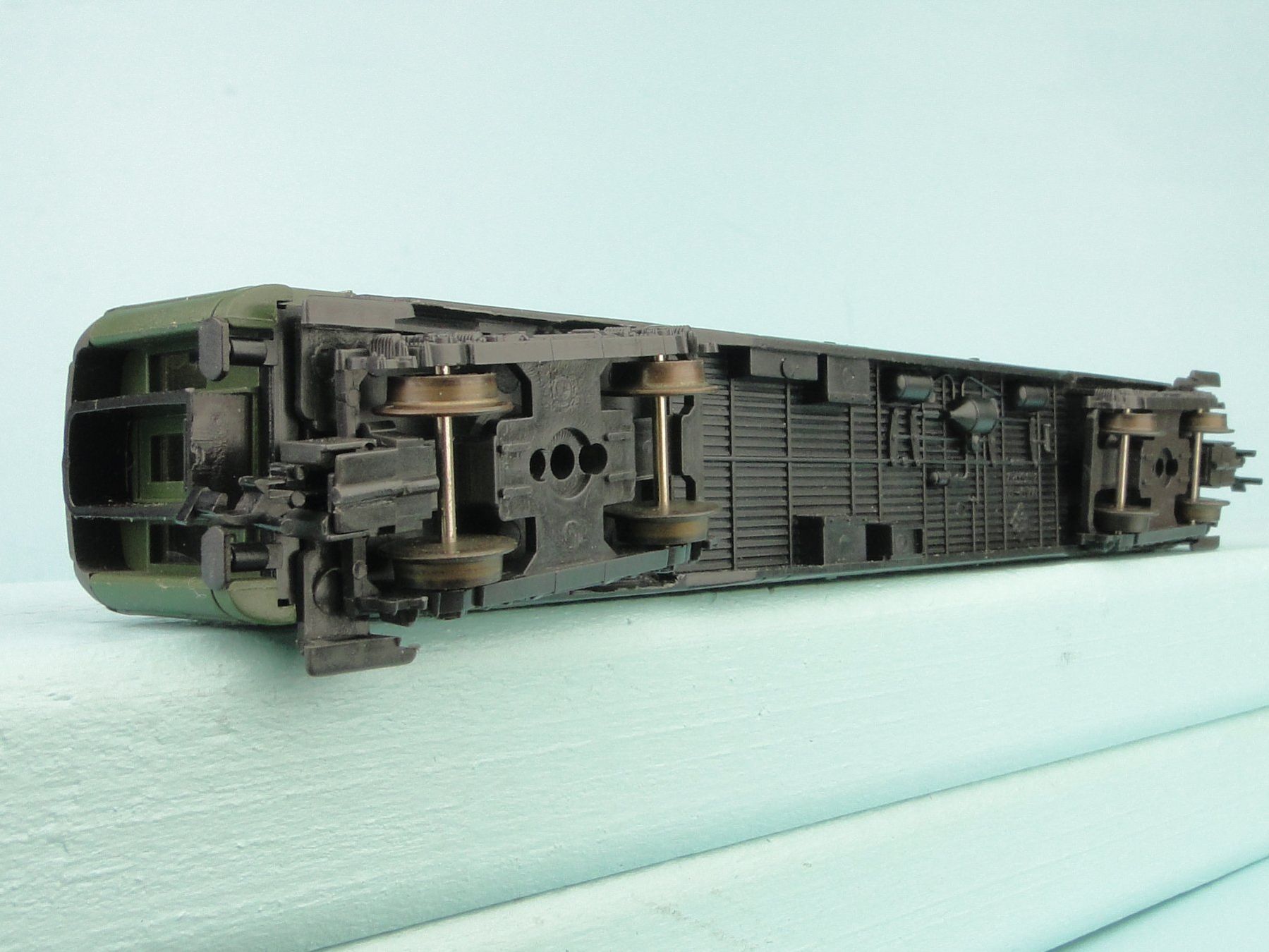 Roco Modelleisenbahnen: Roco 1854 Spur N Schürzenwagen3Kl. – Gebraucht aus Bülach von Albitrain 7