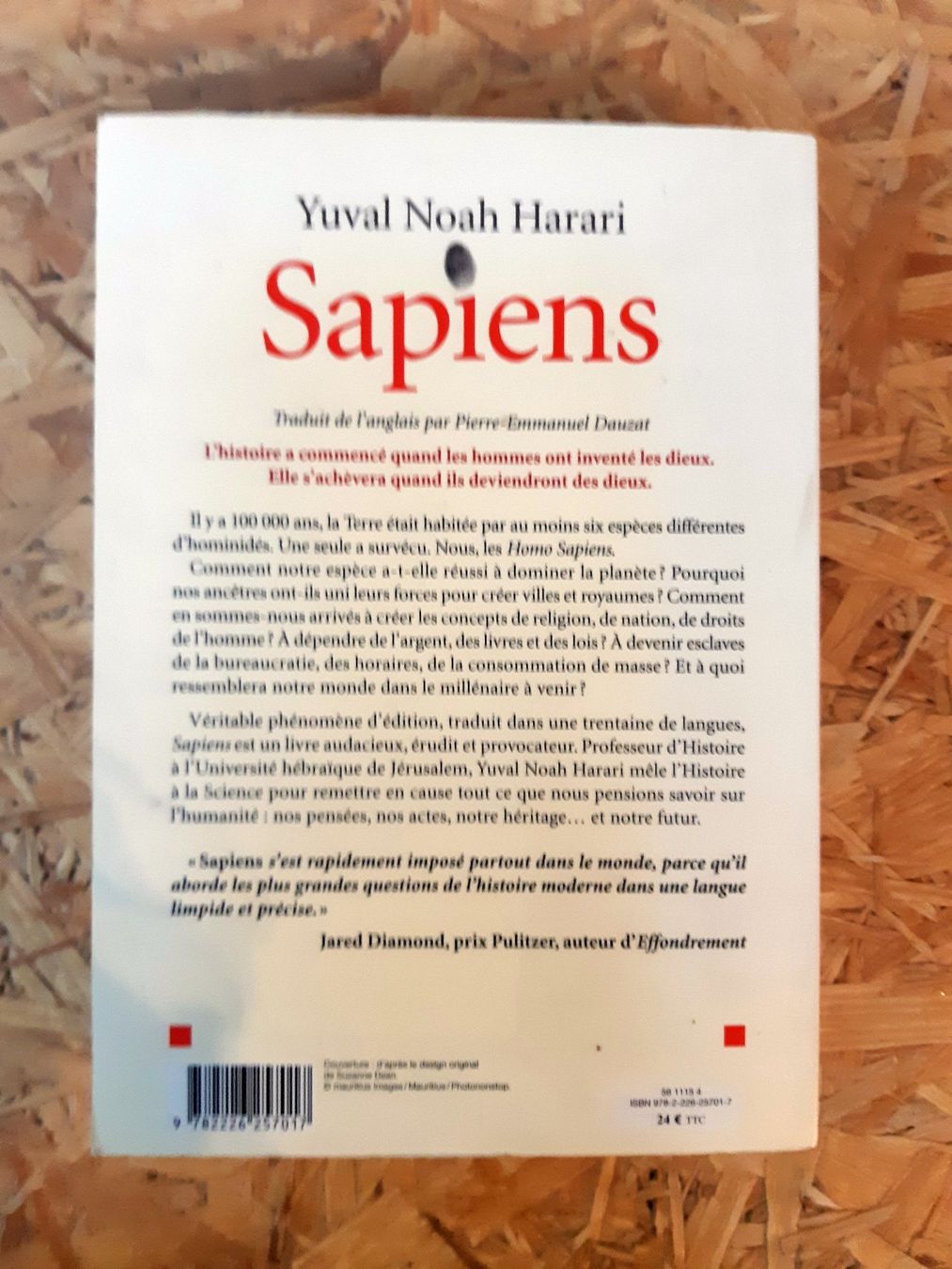 Libri: Livre "Sapiens" de Y. N. Harari – Nuovo (secondo la descrizione) da Ecublens VD venduto da TWISTO 1