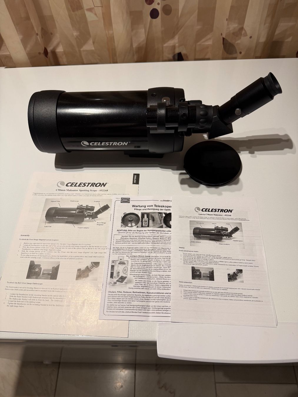 Celestron Telescopi: Celestron C 90 Mak + reichlich Zubehör – Usato da Neukirch / Egnach venduto da Taucher68 1