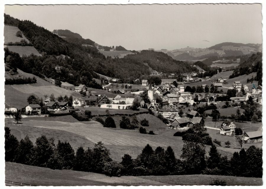 Ansichtskarten: Brunnadern, gelaufen 1971 – Gebraucht aus Frauenfeld von POML