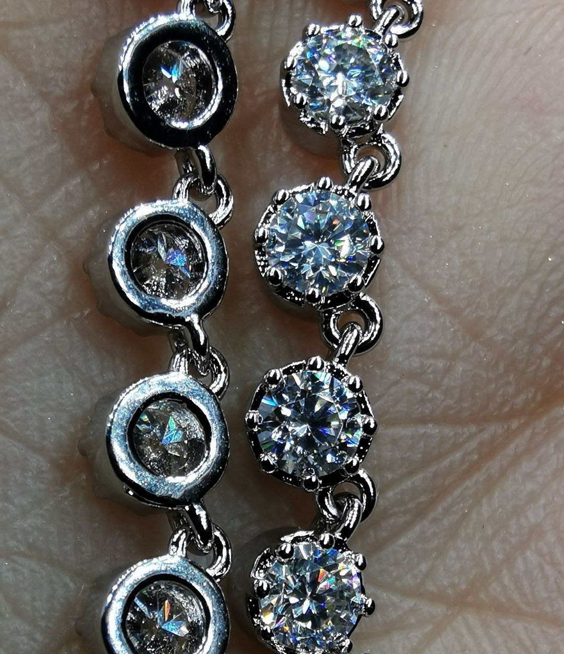 Catenine: Collier avec diamants de moissanite de 1,9 ct GRA – Nuovo e nell'imballaggio originale da Reconvilier venduto da Tsma67 2