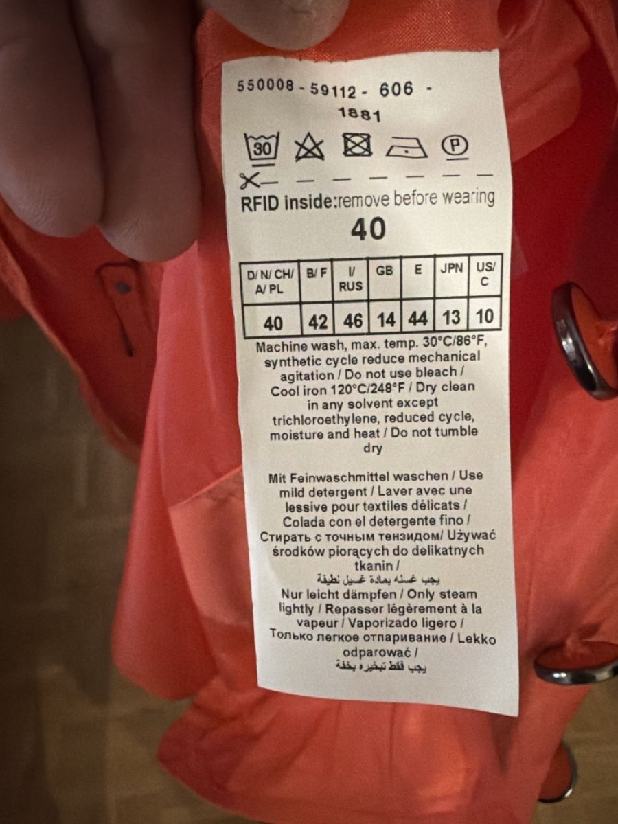 Gerry Weber Cappotti: Joli trench coat Gerry Weber – Usato da Brügg BE venduto da traindenuit 5