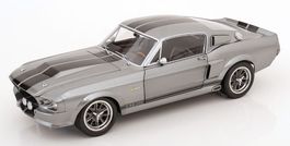 FORD MUSTANG SHELBY GT500 ELEANOR 1967 SILBER 1:12 KK-SCALE