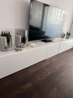 Besta Tv Möbel weiss hochglanz 300x42cm 