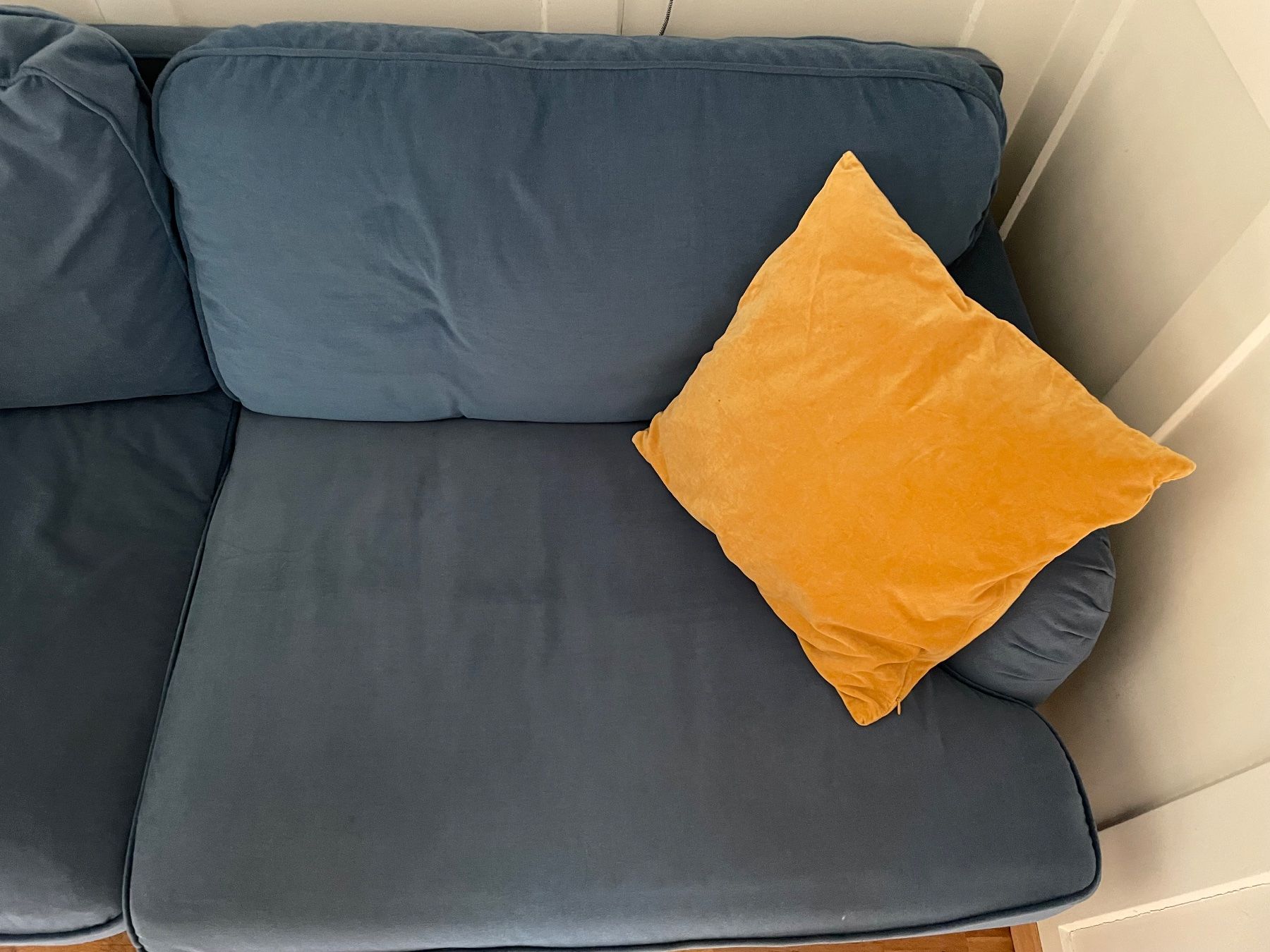 Ikea Divani: 3er Sofa Ikea blau – Usato da Winterthur venduto da matou.53 2