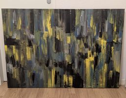 😊 CC Art Acrylgemälde,83x123cm, auf Leinwand, handmade