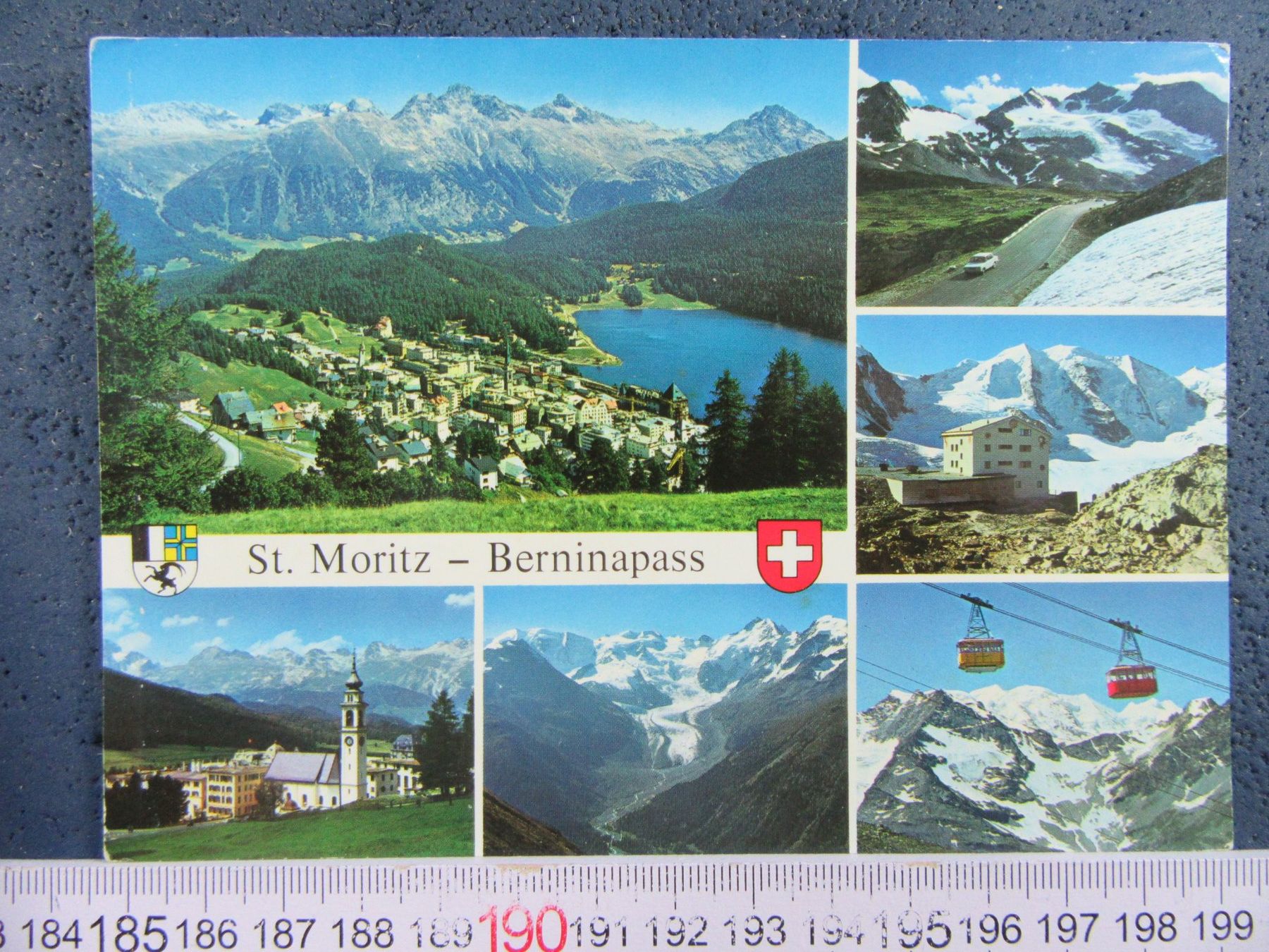 Cartoline postali: ST.MORITZ - BERNINAPASS HOTEL ALBERGO GR AK – Usato da Ettingen venduto da Hausi4711