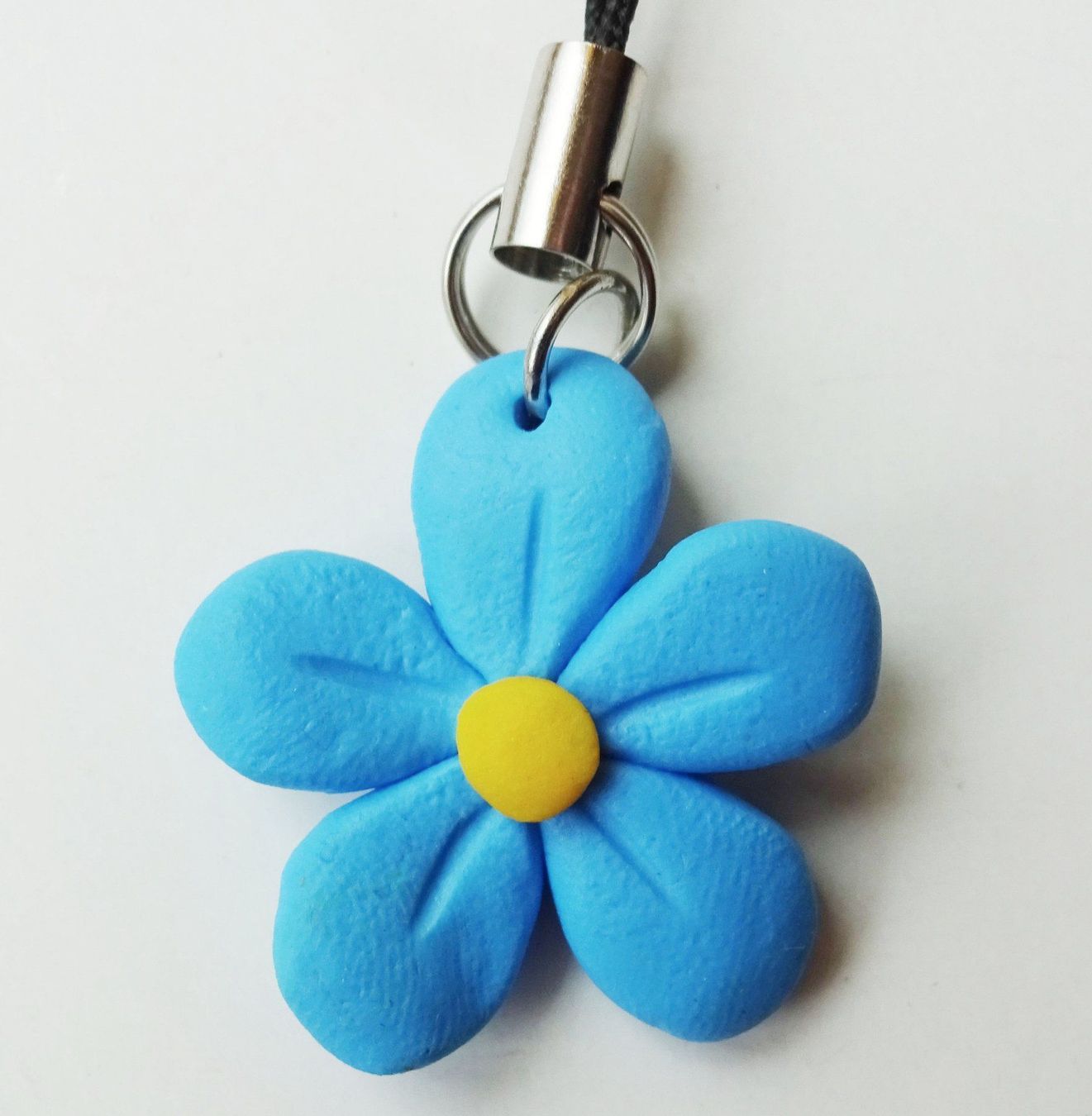 Ciondoli: Anhänger mit einer blauen Blume – Usato da St.Gallen venduto da Paddington11 2