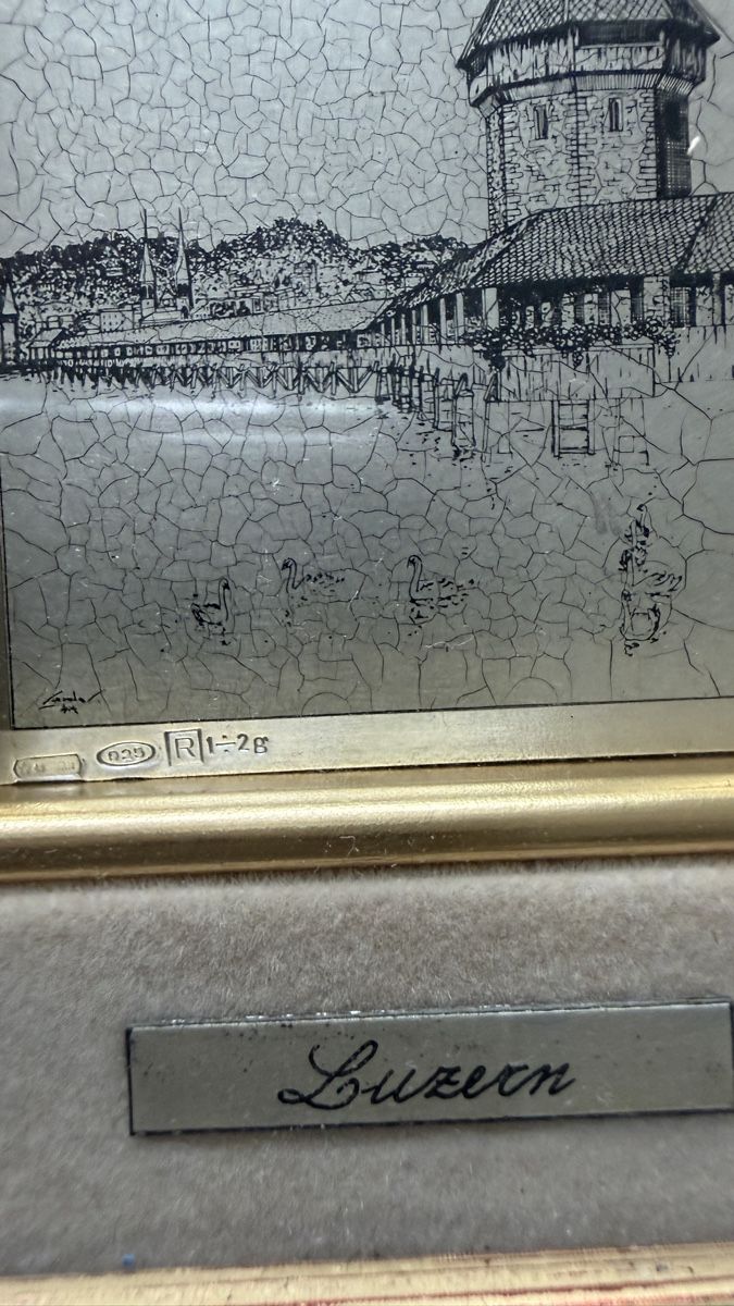 Grafica & Litografie: Luzern, Xylographie – Usato da Münchenstein venduto da Schi.77 2