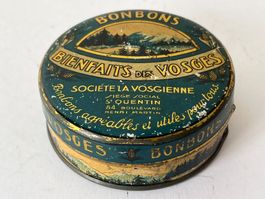 Antike Blechdose Bienfaits des Vosges Bonbons