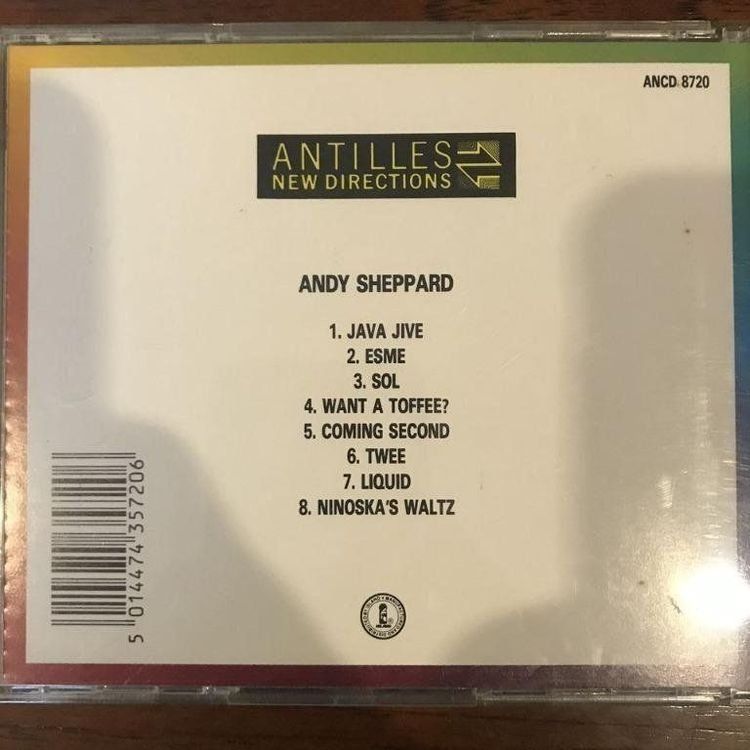 CD: Andy Sheppard, Evans, Buxton, Gore [Island] – Usato da Unterbäch venduto da vuqsa 1