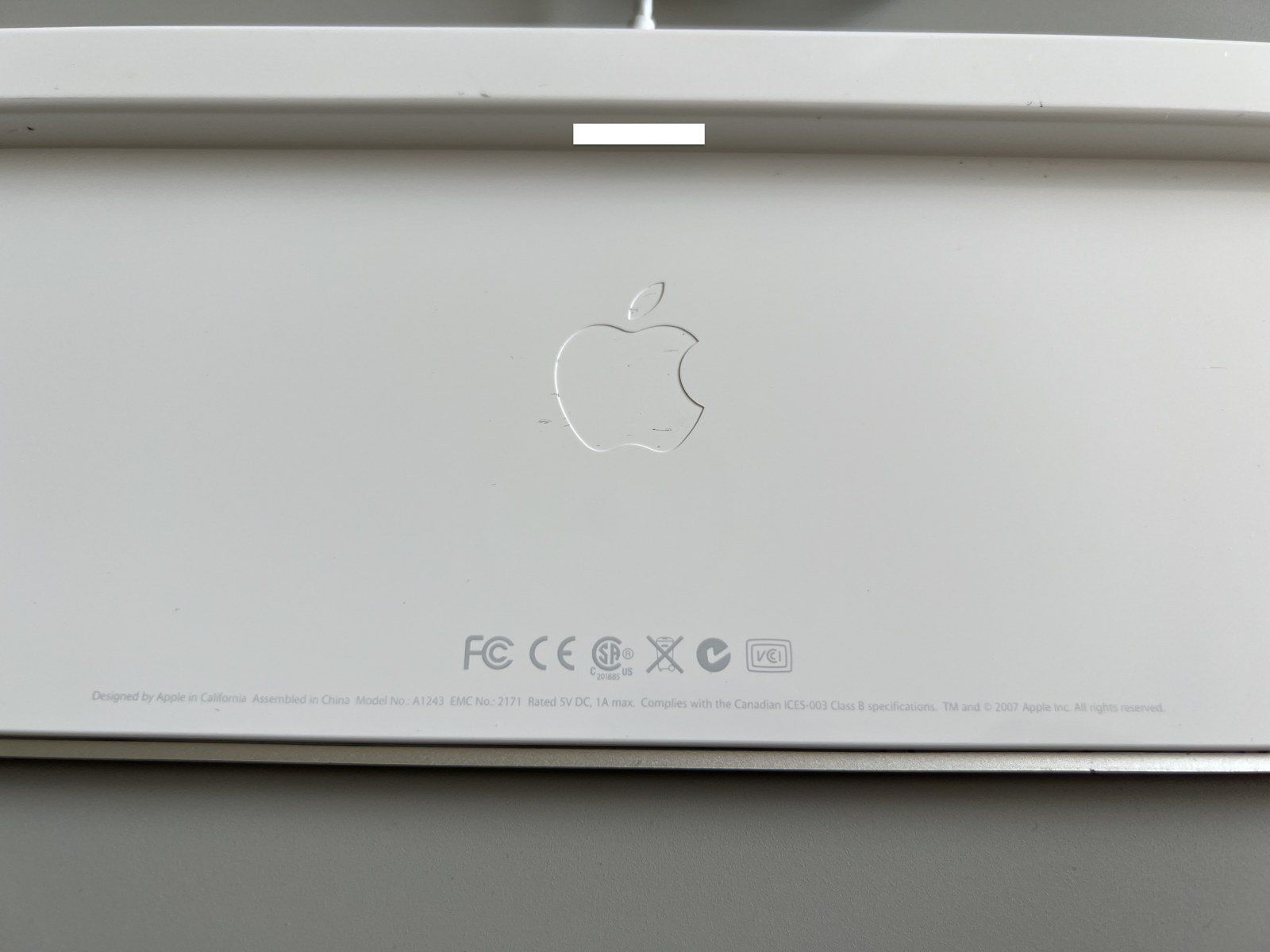 Apple Tastiere: Apple Keyboard mit Ziffernblock A1243 USB CH-Layout – Usato da Zürich venduto da Kollege7 2
