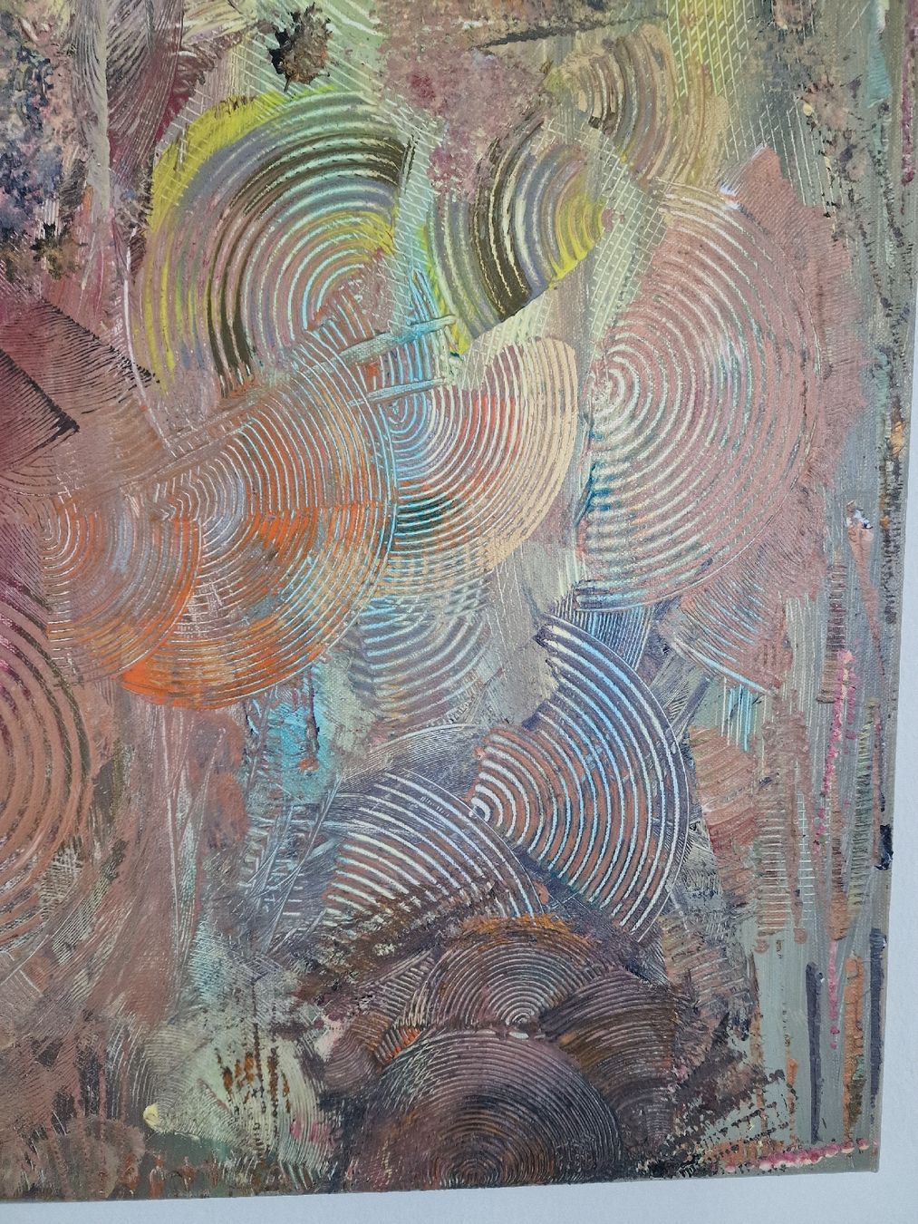 Foto & Immagini: Acrylbild mit Strukturen ,ein Unikat – Nuovo (secondo la descrizione) da Gossau SG venduto da ush_db7j 3