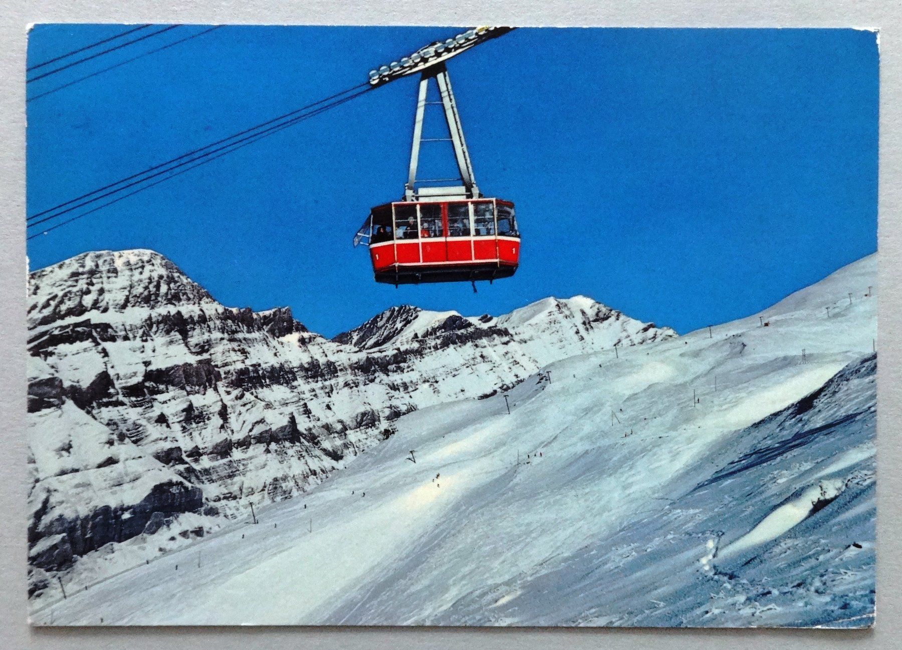 Cartoline postali: Luftseilbahn Leukerbad-Torrent – Usato da Fétigny venduto da Billy2miny