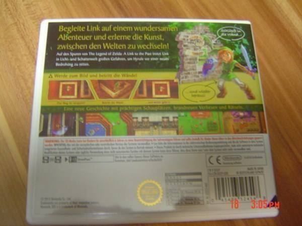 Nintendo Jeux: Zelda A Link between Worlds - 3ds Nintendo – D'occasion à Pambio Noranco par Pol69 1