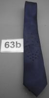 Krawatte Crystalp blau, Nr. 63b