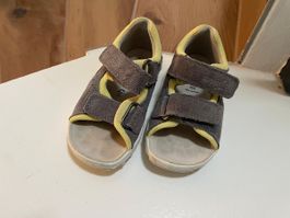 Kindersandalen Superfit Grösse 24 grau gelb Klettverschluss