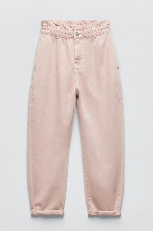 Rosa Zara Jeans, Grösse 36, NEU für den Frühling oder Sommer