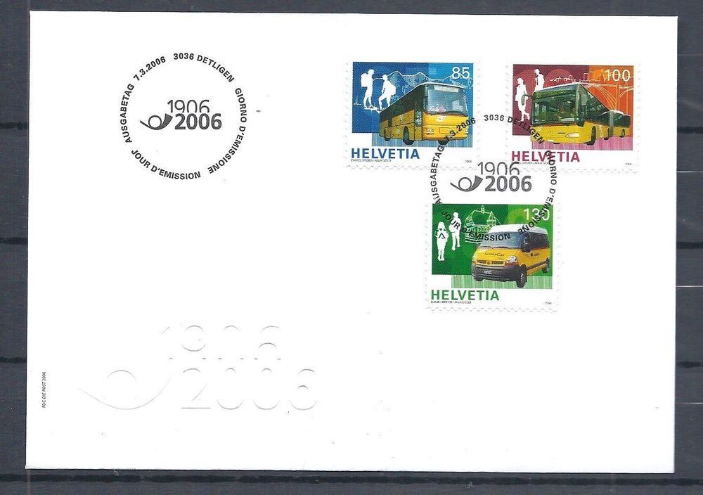 Tutti i francobolli: F1192 - FDC 100 ans car postal – Usato da Trélex venduto da Phil_Albert