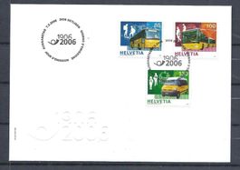 F1192 - FDC 100 ans car postal