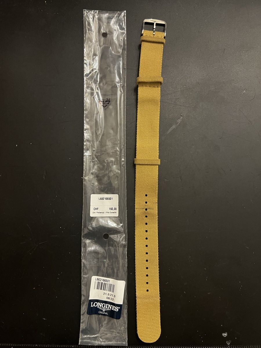 Bracciali & Braccialetti: Longines NATO strap 21/22mm – Usato da Aarau Rohr venduto da Dudu0907