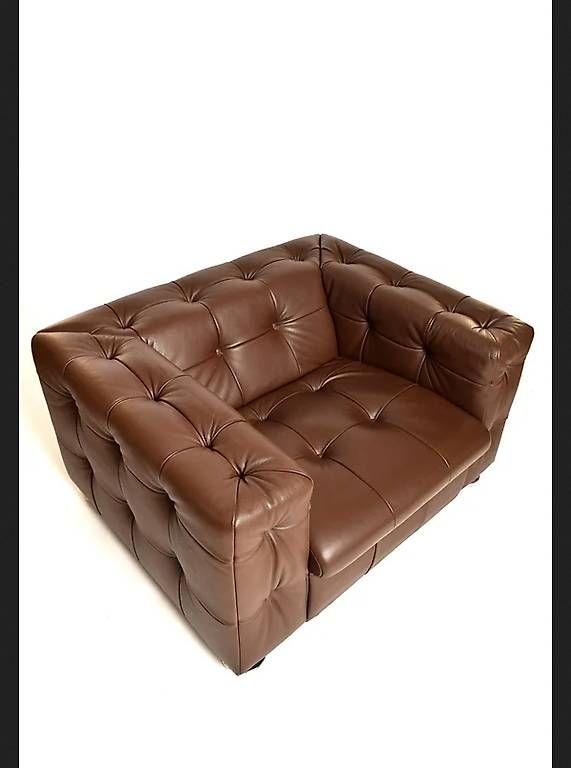 Poltrone: Robert Haussmann Chesterfield Sessel – Usato da Zürich venduto da IndividumCH 3