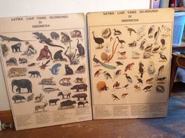 2 alte Plakat aus 70er