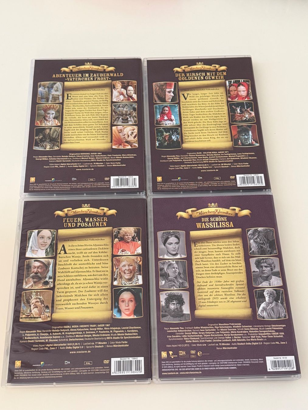 Alle DVDs: Märchenklassiker 4 DVDs Baba Jaga Box Set neuwertig – Neu (gemäss Beschreibung) aus Altstätten SG von sheamus 1