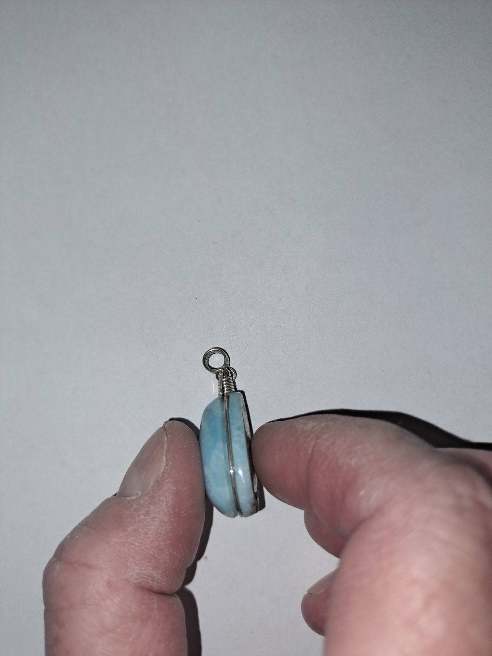 Pendentifs: Larimar Anhänger mit Silber – Neuf (Voir description) à Belp par bea_2752 2